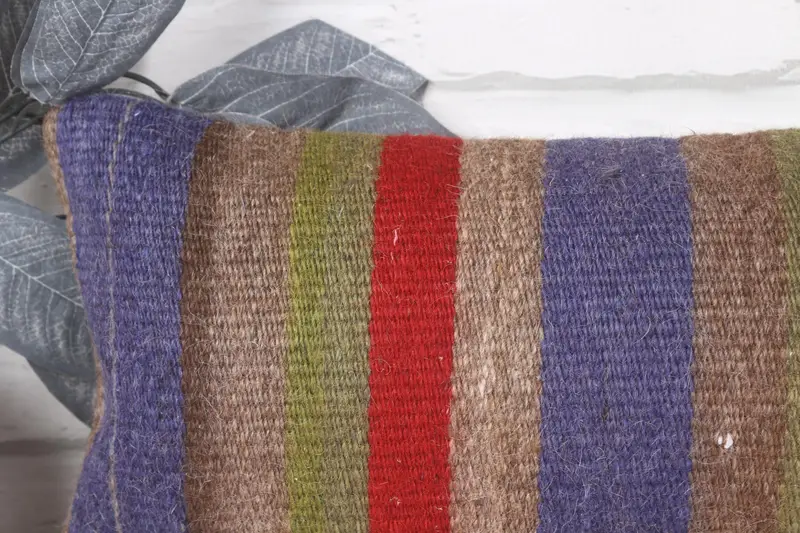 Interior Designer Pillow, Christmas Pillow Case, Vintage Pillow, Handmade Cushion, 8x16 Red Cushion, Vintage Kilim Pillow, Pillow - 2