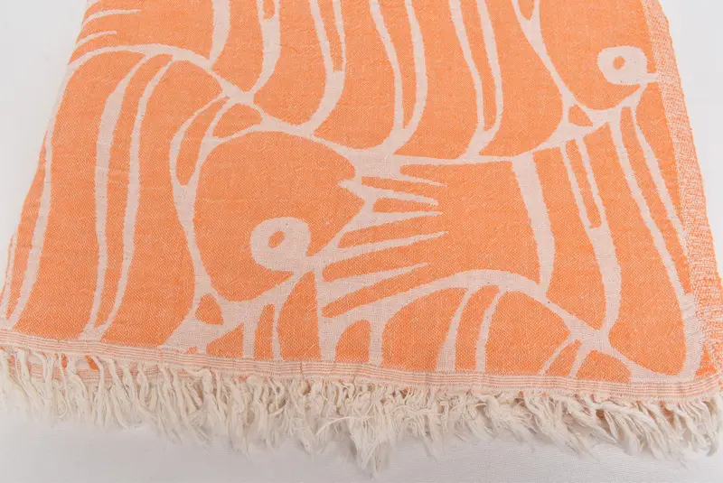 Housewarming Gift, Bachelorette Party Favors, Girl Trip Party Favor, Bachelorette Party Gifts, Custom Blanket, 70x60 Cotton Fish Design Towel - 4