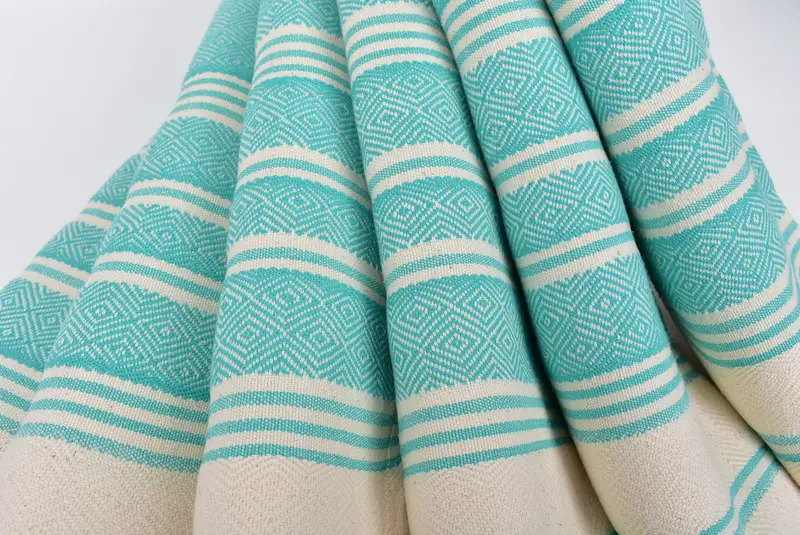 Monogram Hand Towel, Bachelor Party Favors, Holiday Towel, Guest Towel, 40x18 Cotton Diamond Towel, Turkish Tea Towel, Monogrammed Hand Towel - 5