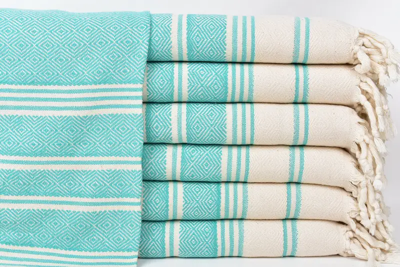 Monogram Hand Towel, Bachelor Party Favors, Holiday Towel, Guest Towel, 40x18 Cotton Diamond Towel, Turkish Tea Towel, Monogrammed Hand Towel - 1