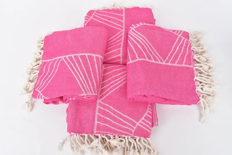 Memorial Gift, Girls Weekend Favors, 68x40 Cotton Striped Design Towel, Yoga Towel, Custom Towel, Travel Towel, Bridesmaid Gifts, Lightweight towel - 7