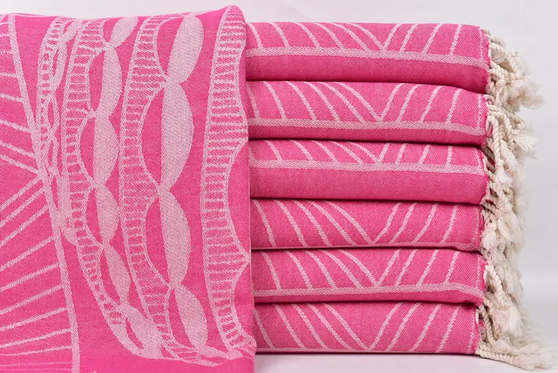 Memorial Gift, Girls Weekend Favors, 68x40 Cotton Striped Design Towel, Yoga Towel, Custom Towel, Travel Towel, Bridesmaid Gifts, Lightweight towel - 2