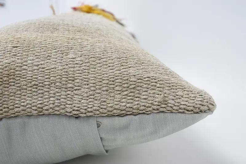 Interior Designer Pillow, Vintage Kilim Throw Pillow, Outdoor Bolster Cushion, 16x48 Beige Pillow Cover, Boho Pillow Sham Cover, Cushion - 5