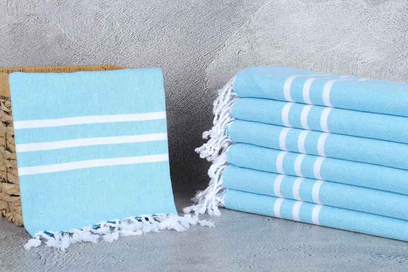Gift For Boyfriend, 40x20 Cotton Striped Towel, Monogram Kitchen Towel, Halloween Bachelorette Party Favors, Small Bath Towels, Custom Hand Towel - 3