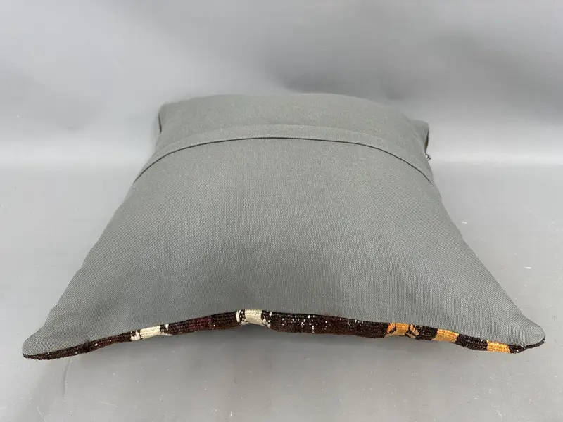 Pillow, Pillow for Sofa, Vintage Pillow, Personalized Gift Pillow Cushion Cover, Nomadic Pillow, 20x20 Beige Cushion, Boho Pillow Sham Cover - 7