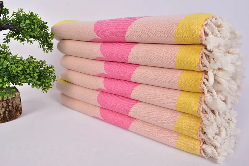Bridal Shower Favors, Embroidered Turkish Towel, Turkish Towel Bulk, Housewarming Gift, Large Turkish Towel, Bachelorette Party Favors Beach - 3