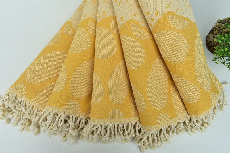 Toalla de algodón, regalo de boda personalizado, toalla de invitado, toalla turca orgánica, regalo de boda personalizado para pareja, toalla de diseño de ballenas de algodón de 70x40 - 6