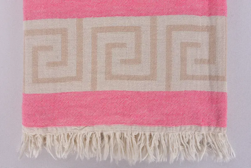 70x36 Cotton Geometric Towel, Turkish Bath Towel Set, Quick-dry towel, Housewarming Gift, House Warming Gift, Unique Wedding Gift, Wedding Favors - 7