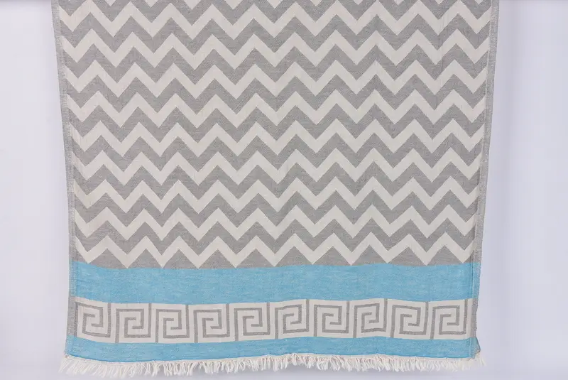 70x36 Cotton Geometric Towel, Turkish Bath Towel Set, Quick-dry towel, Housewarming Gift, House Warming Gift, Unique Wedding Gift, Wedding Favors - 8