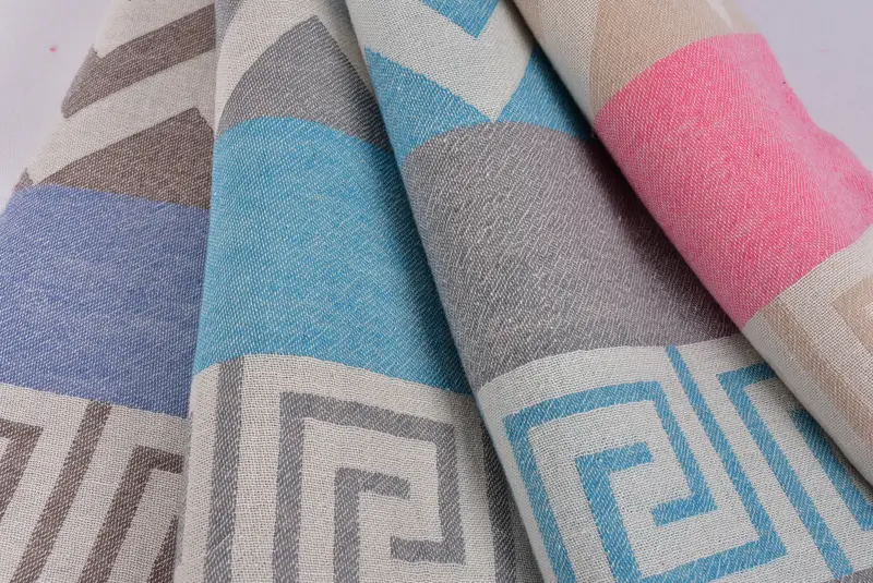 70x36 Cotton Geometric Towel, Turkish Bath Towel Set, Quick-dry towel, Housewarming Gift, House Warming Gift, Unique Wedding Gift, Wedding Favors - 5