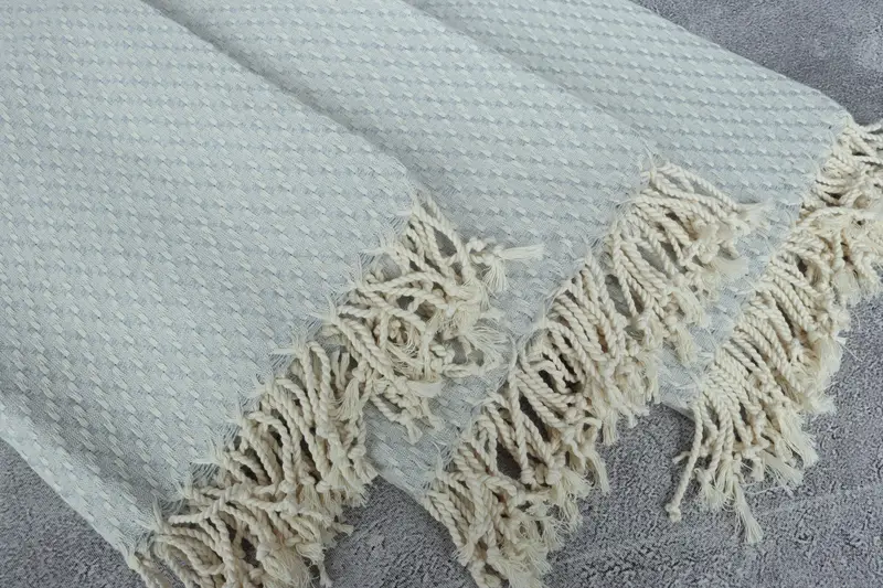 68x40 Cotton Geometric Towel, Home Decor Towel, Housewarming Gift, Handwoven Turkish Towel, Bachelorette Party Favors, Turkish Towel Beach - 5