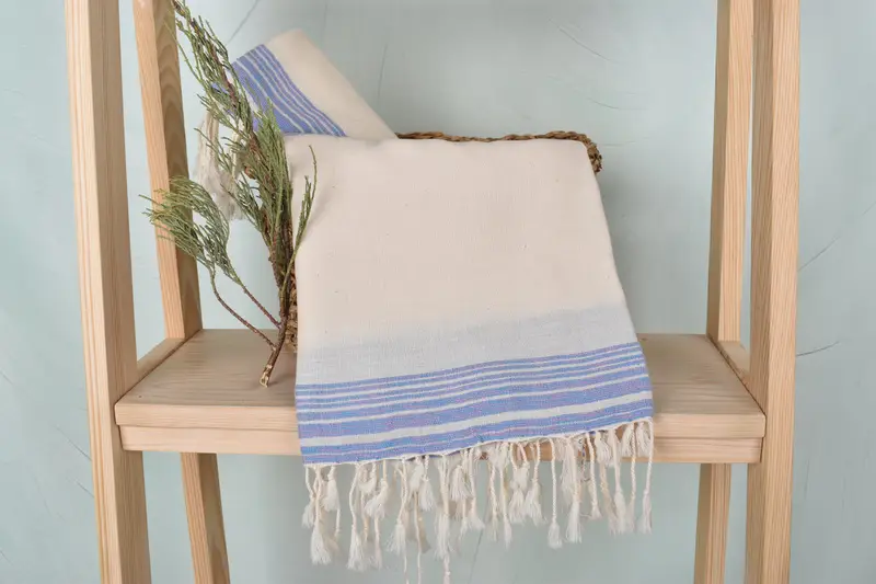 Bridal Shower Favors, 68x36 Cotton Striped Towel, Housewarming Gift, Quick-drying cotton Turkish beach towel, Gift For Mom, Personalized Towel - 4