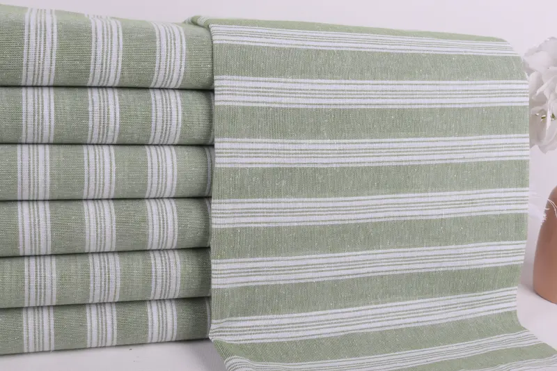 Luxury Turkish peshtemal beach towel, Unique Gift, 70x40 Cotton Striped Towel, Cute Beach Towel, Travel towel, Bridal Shower Favors, Gift For Him - 2