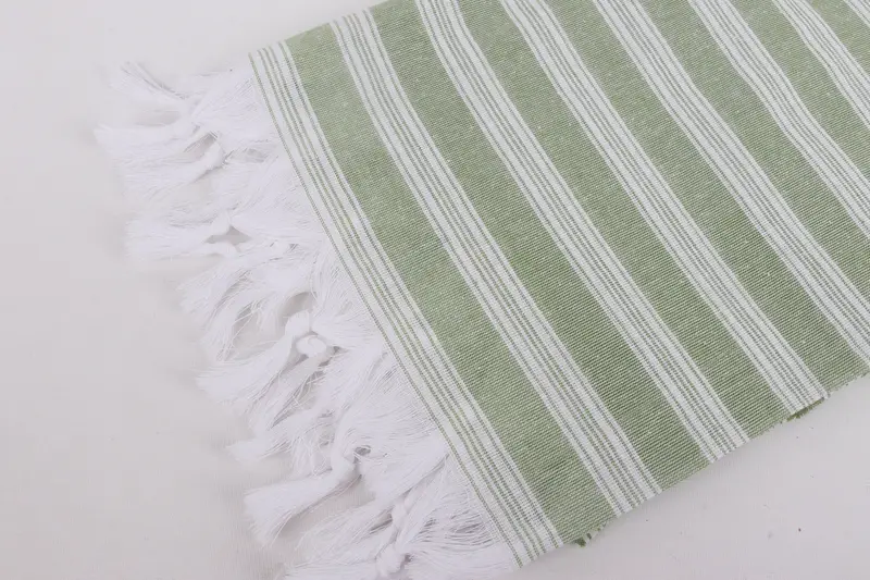 Luxury Turkish peshtemal beach towel, Unique Gift, 70x40 Cotton Striped Towel, Cute Beach Towel, Travel towel, Bridal Shower Favors, Gift For Him - 7