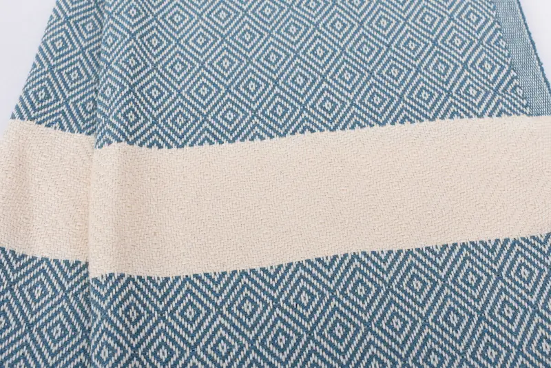 Personalized Dish Towel, Spa Towel, Turkish Tea Towel, Personalized Gift, Gift For The Home Decor, Bridal Shower Favor, 36x20 Cotton Diamond Towel - 4