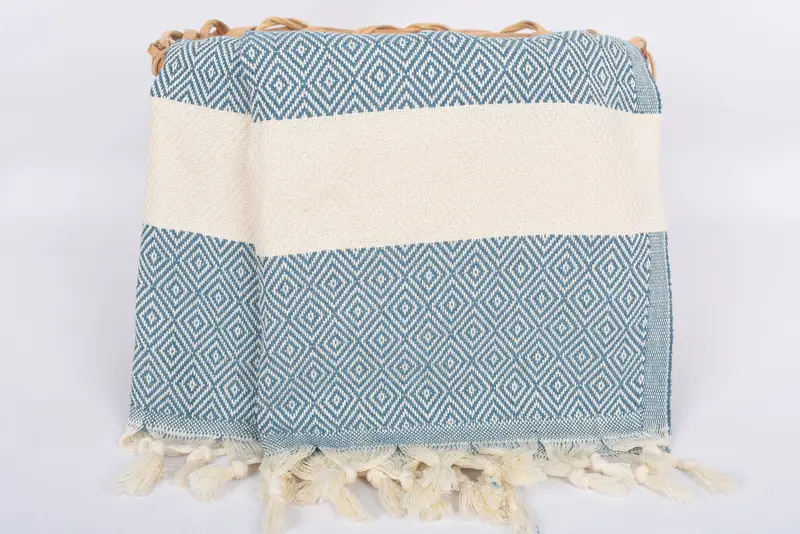 Personalized Dish Towel, Spa Towel, Turkish Tea Towel, Personalized Gift, Gift For The Home Decor, Bridal Shower Favor, 36x20 Cotton Diamond Towel - 5