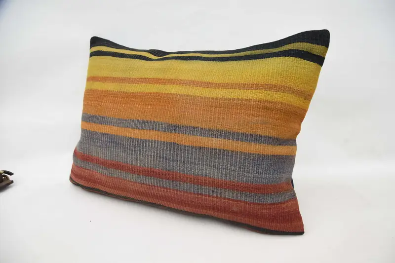 Southwestern Pillow Sham, Vintage Pillow, Home Decor Pillow, Gift Pillow, Cushion Cover, Accent Cushion Case, 20x28 Yellow Pillow Case - 5