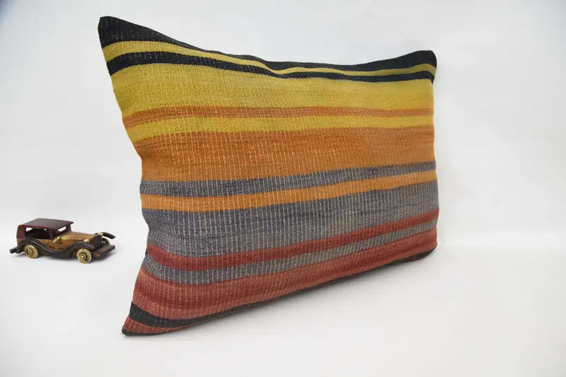 Southwestern Pillow Sham, Vintage Pillow, Home Decor Pillow, Gift Pillow, Cushion Cover, Accent Cushion Case, 20x28 Yellow Pillow Case - 3