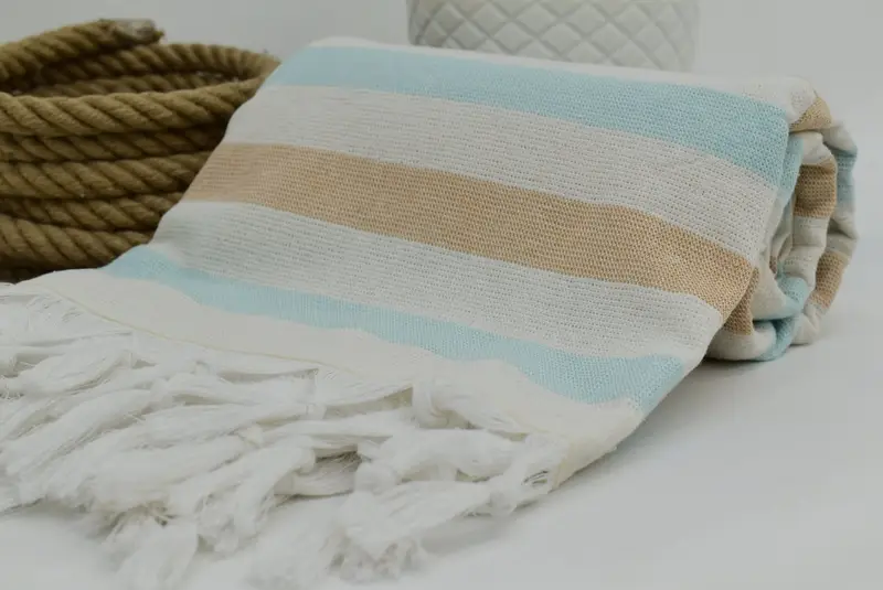 Gift For The Home Decor, Unique Gift, Bachelor Gifts, Bachelor Bachelorette Party Favors, 64x36 Cotton Striped Terry Towel, Personalized Beach Towel - 6