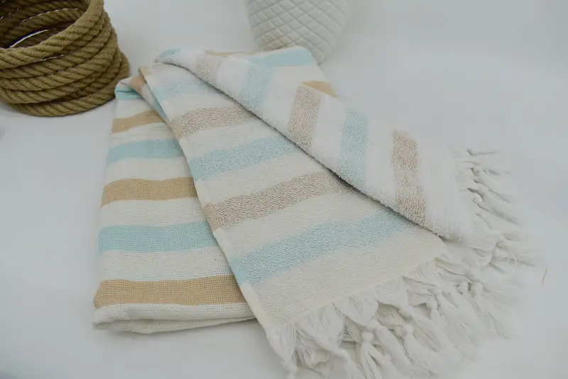 Gift For The Home Decor, Unique Gift, Bachelor Gifts, Bachelor Bachelorette Party Favors, 64x36 Cotton Striped Terry Towel, Personalized Beach Towel - 4