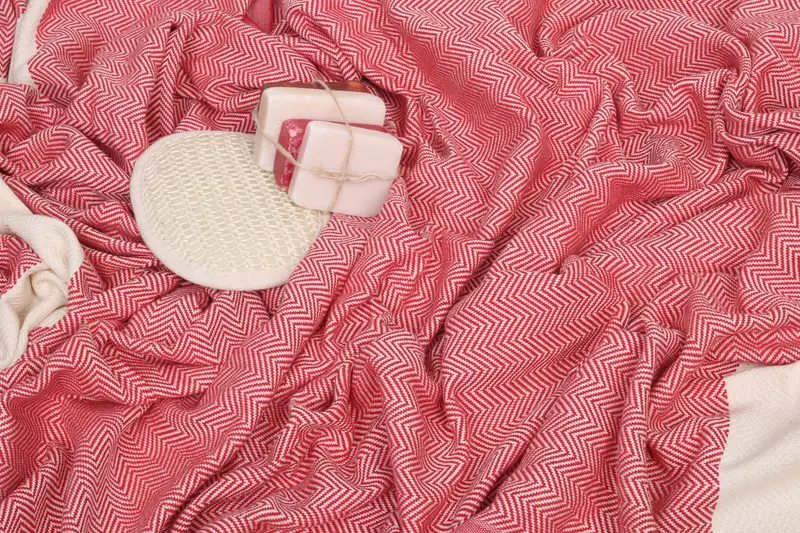 Wedding Gift, Peshtemal Towel, Absorbent Turkish towel, Summer Towel, 70x40 Cotton Herringbone Towel, Halloween Gifts, Peshtemal Towel USA - 7