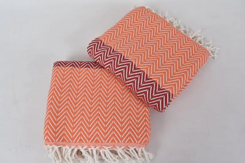 Gift For Him, Pool Towels, 70x40 Cotton Chevron Towel, Quick-dry travel peshtemal towel, Housewarming Gift, Bachelor Gift, Personalized Gift - 7