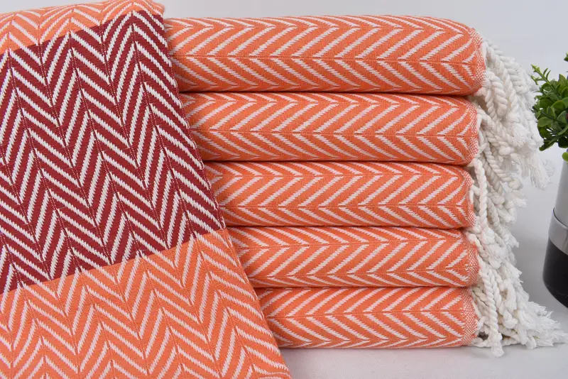 Gift For Him, Pool Towels, 70x40 Cotton Chevron Towel, Quick-dry travel peshtemal towel, Housewarming Gift, Bachelor Gift, Personalized Gift - 1