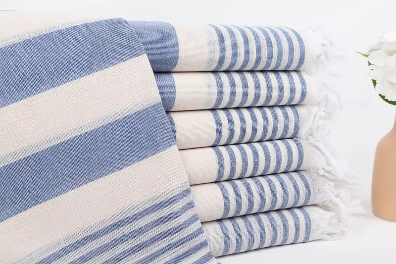 68x36 Cotton Striped Towel, Oversized Beach Towel, Large Turkish Towel, Cotton towel, Wedding Gift Ideas, Bachelorette Party Gifts Bridesmaids - 1
