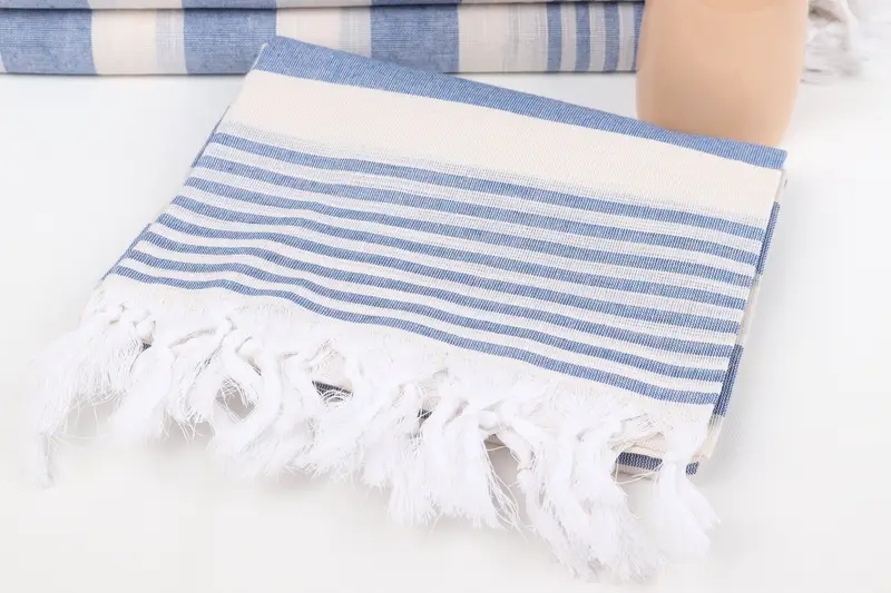 68x36 Cotton Striped Towel, Oversized Beach Towel, Large Turkish Towel, Cotton towel, Wedding Gift Ideas, Bachelorette Party Gifts Bridesmaids - 5