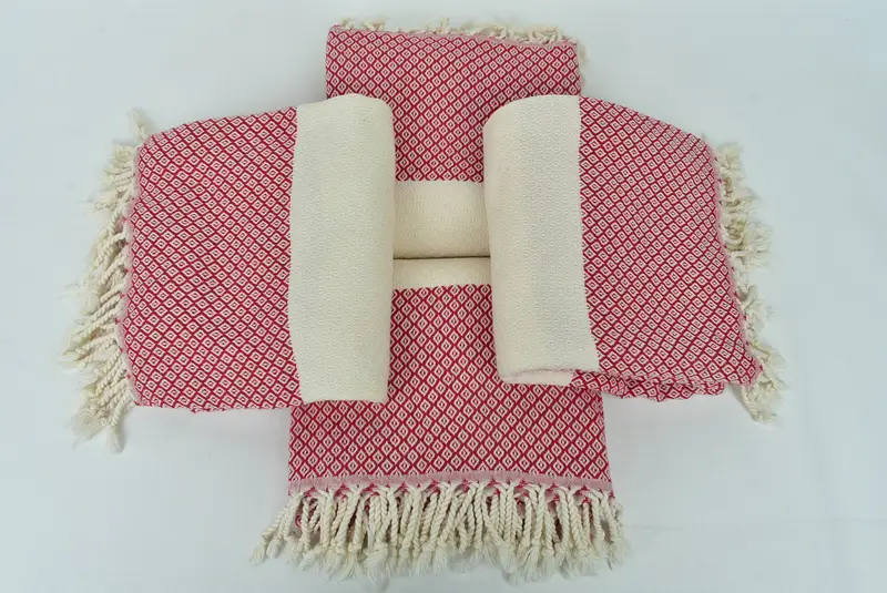 Personalized Wedding Gift, Bridesmaid Gift Towel, Gift Boxes Towel, Authentic Turkish hammam peshtemal, Custom Towel, 70x36 Linen Diamond Towel - 6