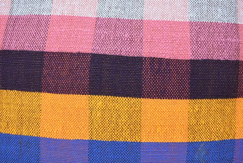 Vintage Kilim Throw Pillow, Vintage Pillow, Cushion Cover, 18x18 Pink Cushion Case, Pillow for Couch, Vintage Pillow Case - 3
