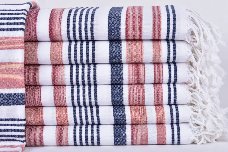 Nedime hediyeleri, iş arkadaşı için hediye, onun için hediye, 70x40 pamuklu çizgili havlu, plaj havlusu, Vegas Bachelorette Party Favors, plaj düğün lehine - 1