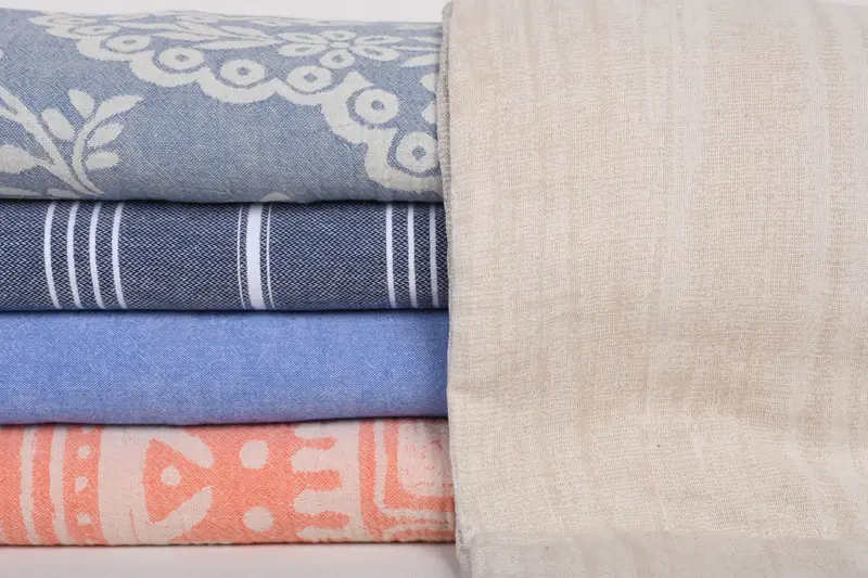 Housewarming Gift, Monogram Blanket, Wedding Hand Made Gift, Turkish Blanket, 80x60 Cotton Set of 5 Towel, Bachelor Bachelorette Party Favors - 2