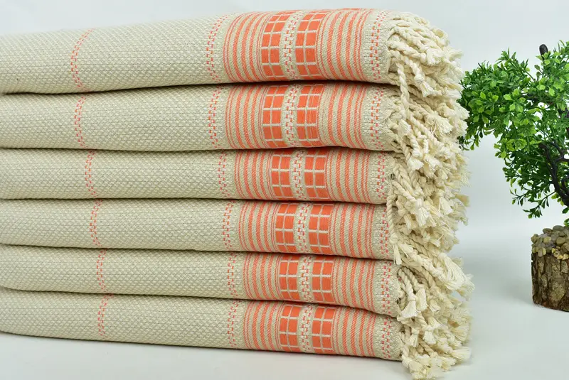 Personalized Towel, 68x40 Linen Striped Towel, Personalized Gifts, Custom Gift, Turkish fouta towel for outdoor use, Yoga Towel, Gift Boxes Towel - 3