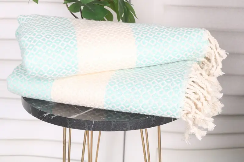 Kids Beach Towel, 70x40 Cotton Geometric Towel, Large Turkish Towel, Halloween Gifts, Spa Gift Towel, Turkish Towel Beach, Bachelorette Party Favors - 3