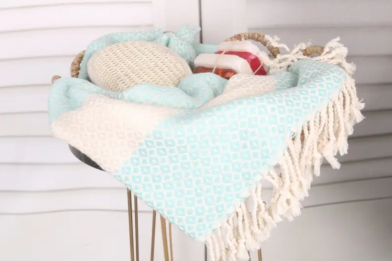 Kids Beach Towel, 70x40 Cotton Geometric Towel, Large Turkish Towel, Halloween Gifts, Spa Gift Towel, Turkish Towel Beach, Bachelorette Party Favors - 2