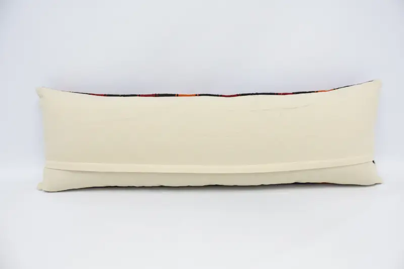 Kilim Cushion Sham, Throw Kilim Pillow, Pet Pillow Case, Interior Designer Pillow, Cushion, 16x48 Red Pillow Cover, Customized Pillow Cover - 6