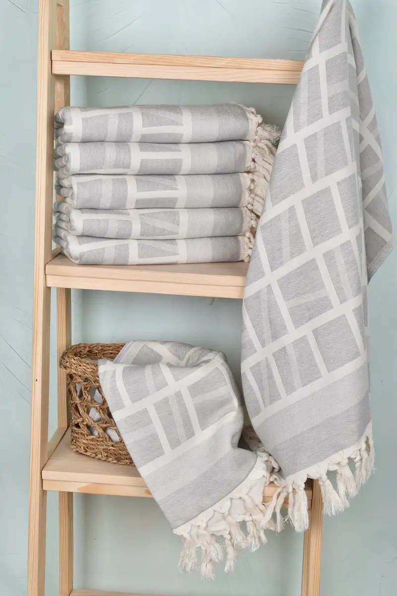 Personalized Gifts, Gifts For Him, Wedding Gifts Towel, Turkish Towel Monogram, Summer Towel, 70x34 Cotton Patterned Towel, Boyfriend Christmas Gift - 4