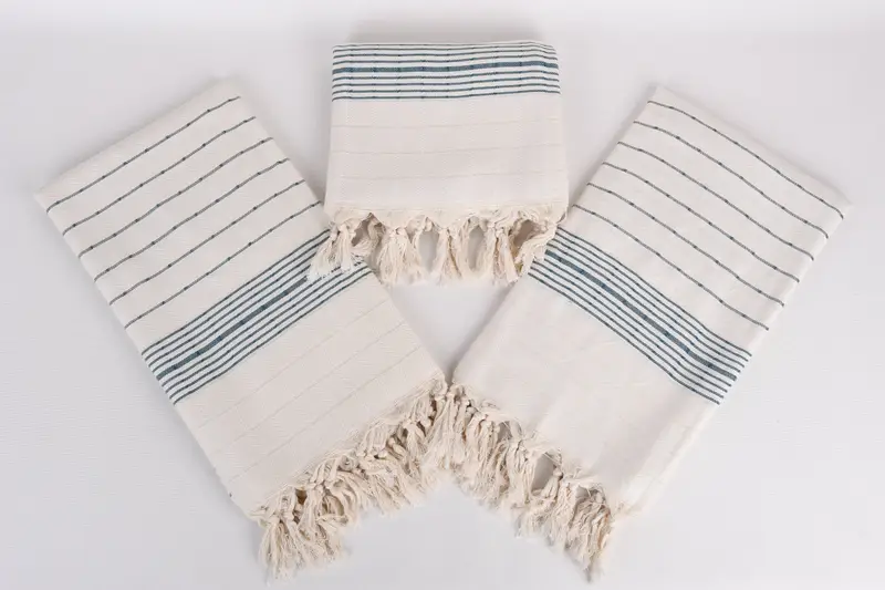 Custom Wedding Gift From Bridesmaid, House Warming Gift, Cotton towel, 70x40 Cotton Striped Towel, Gift For Him, Gym Towel, Monogram Beach Towel - 6