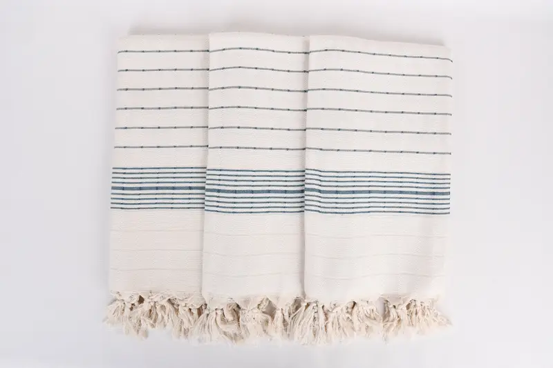 Custom Wedding Gift From Bridesmaid, House Warming Gift, Cotton towel, 70x40 Cotton Striped Towel, Gift For Him, Gym Towel, Monogram Beach Towel - 7