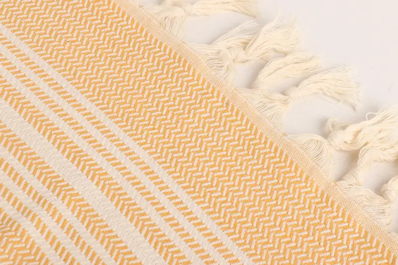 Wedding Gift, Personalized Hand Towel, Wedding Favors, Best Friend Gift Ideas, Customized Turkish Towel, Summer Towel, 40x18 Cotton Striped Towel - 7