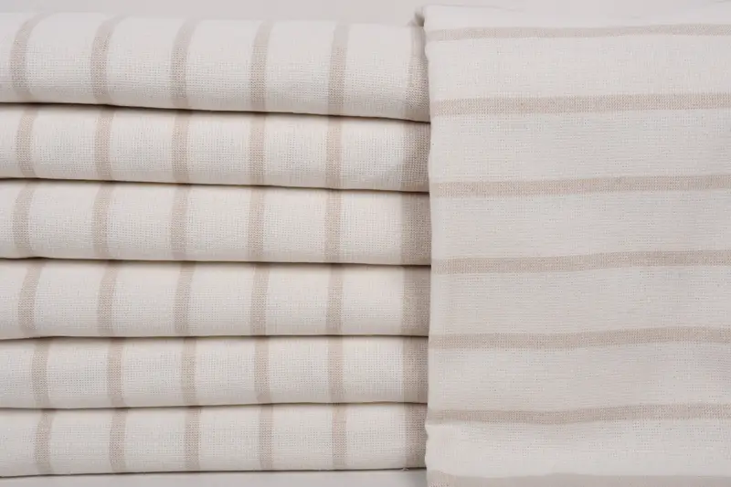 Organic towel, 68x39 Cotton Striped Towel, Quick-dry travel peshtemal towel, Bridal Shower Gift, Bachelorette Party Gifts Bridesmaids, Baby Boy Gift - 2