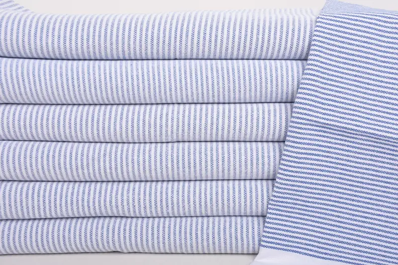 Valentines Day Gift Idea, Custom Name Towel, Wedding Favors, 40x18 Cotton Striped Towel, Turkish Hand Towel, Personalized Gifts, Embroidery Towel - 2