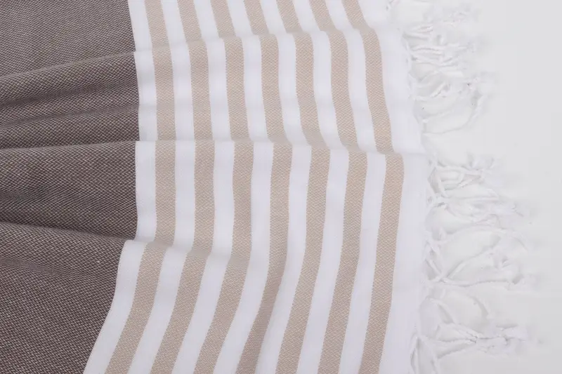 Holiday Towel, Monogrammed Beach Towel, Towel With Name, Quick-dry peshtemal, Wedding Gift For Bride, 70x40 Cotton Striped Towel, Personalized Gifts - 8