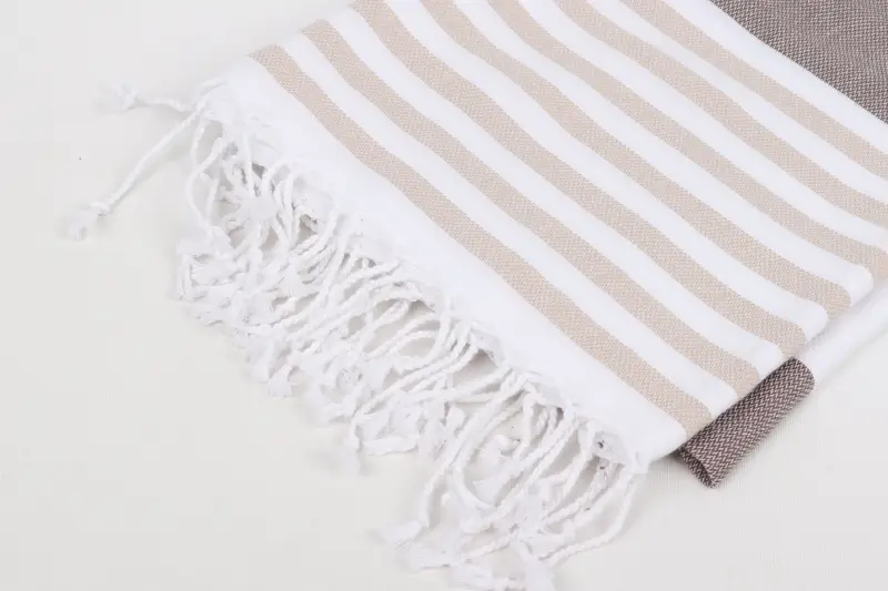 Holiday Towel, Monogrammed Beach Towel, Towel With Name, Quick-dry peshtemal, Wedding Gift For Bride, 70x40 Cotton Striped Towel, Personalized Gifts - 7