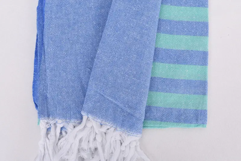 Organic towel, Luxury Turkish peshtemal beach towel, Bridesmaid Gift, 70x36 Cotton Striped Towel, Quick-dry towel, Bachelor Party Gifts - 8
