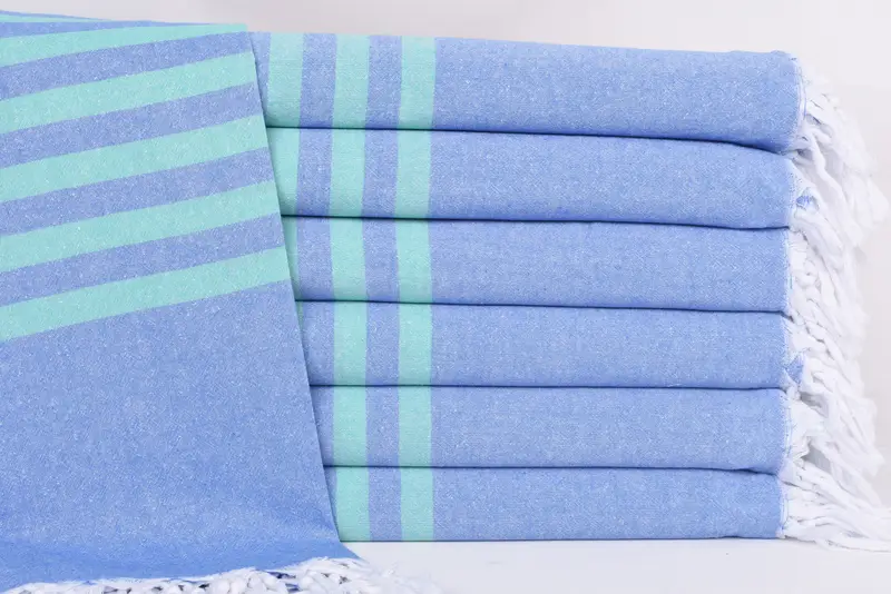 Organic towel, Luxury Turkish peshtemal beach towel, Bridesmaid Gift, 70x36 Cotton Striped Towel, Quick-dry towel, Bachelor Party Gifts - 1
