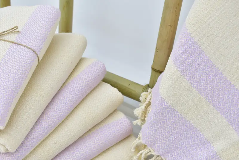 Bridesmaid Gifts, 70x40 Cotton Geometric Towel, Handmade Gift, Gift For Her, Embroidered Beach Towel, Gym Towel, Cute Beach Towel, Customized Towels - 4