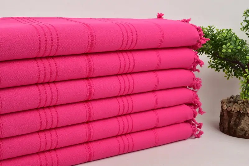 Gym Towel, Turkish Towel USA, Monogram Turkish Towel, Beach Size Towel, 70x40 Cotton Striped Towel, Kids Beach Towel, Hammam towel, Valentines Gift - 3