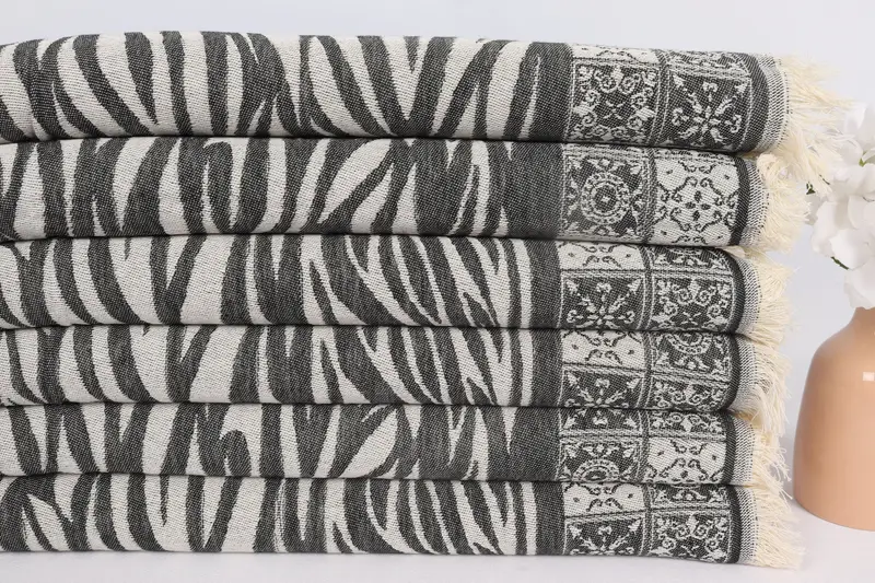 Bachelorette Towel, Custom Hand Towel, Custom Tea Towel, Organic Towel, 28x20 Cotton Striped Towel, Bridesmaid Towel, Kitchen Towel, Wedding Gift - 3